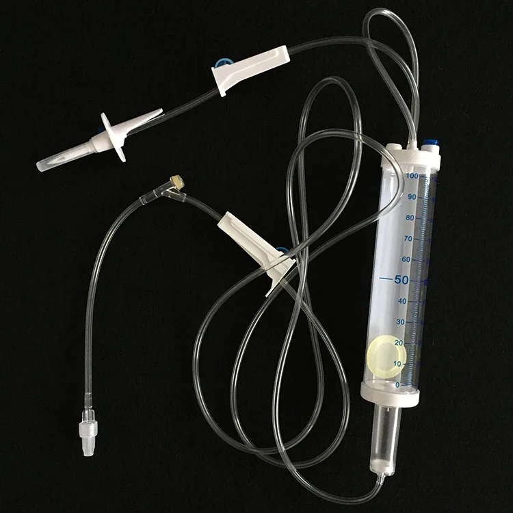 Surgical Use IV Infusion Set with Burette 100ml for Pediatric