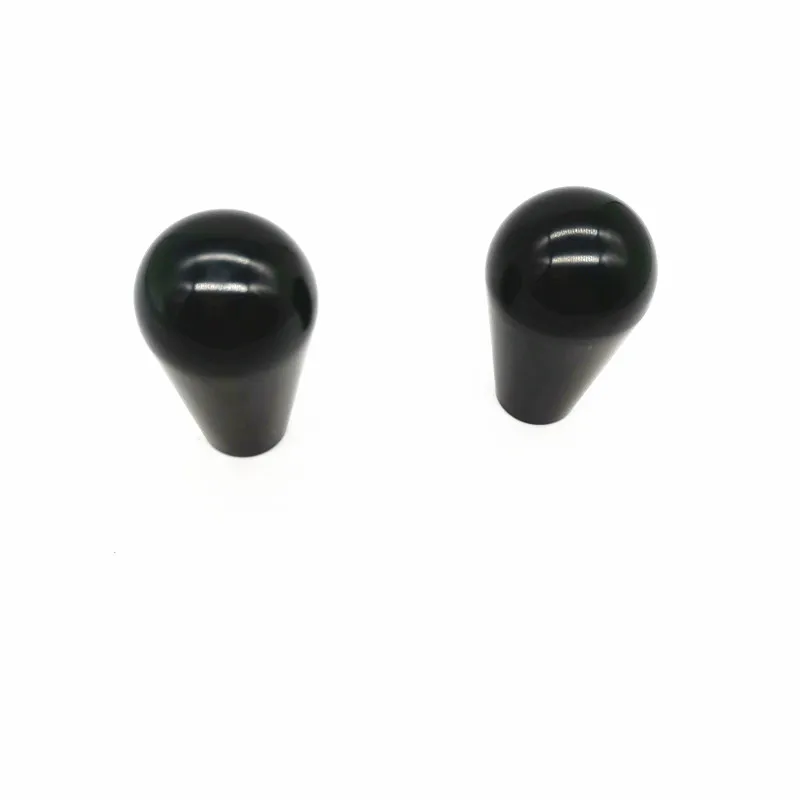 Red black brass black bakelite ball knob