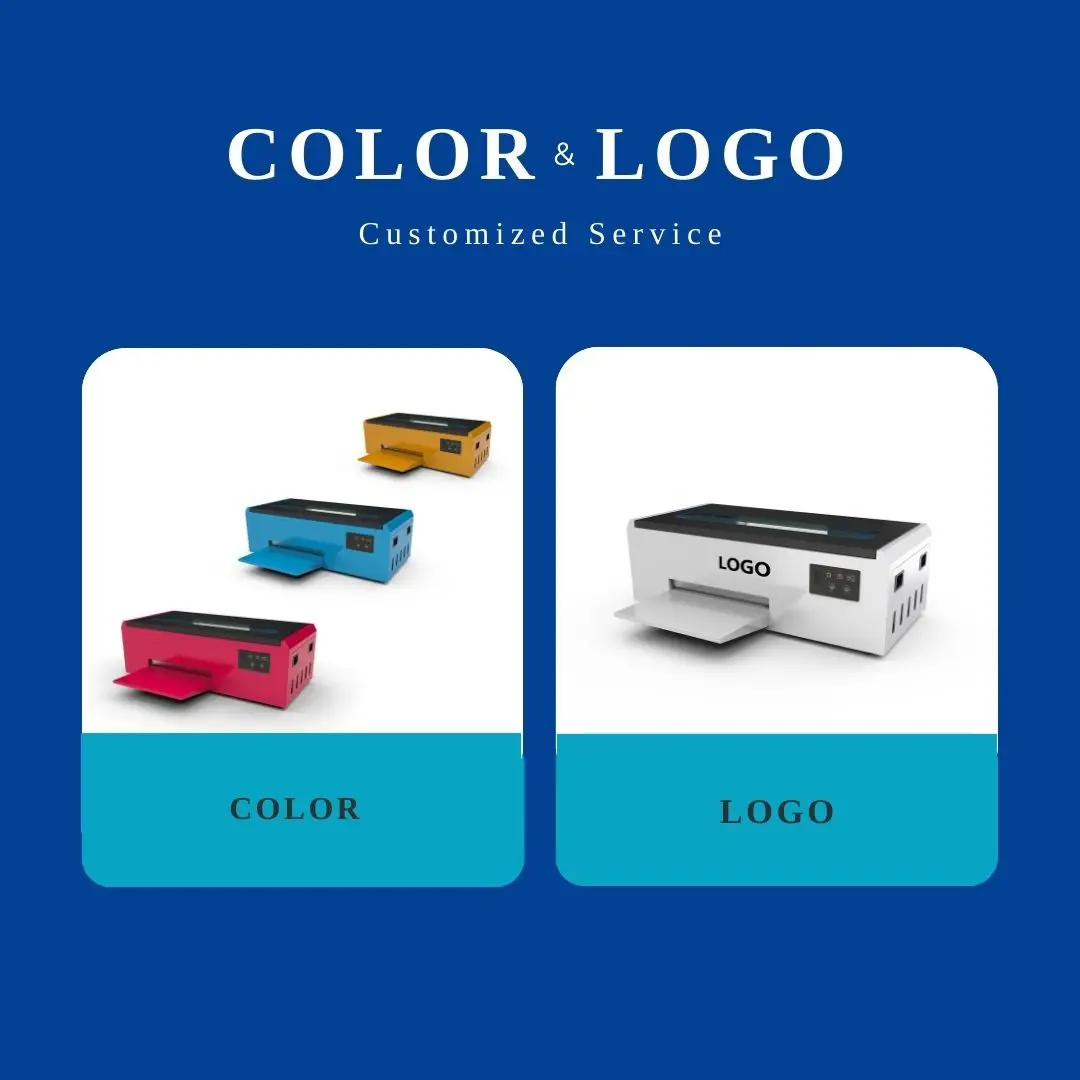 Reizjet Desktop Impressora Inkjet A4 DTF Printer Industrial T Shirt Mini LOGO Printing Machines For Small Business At Home