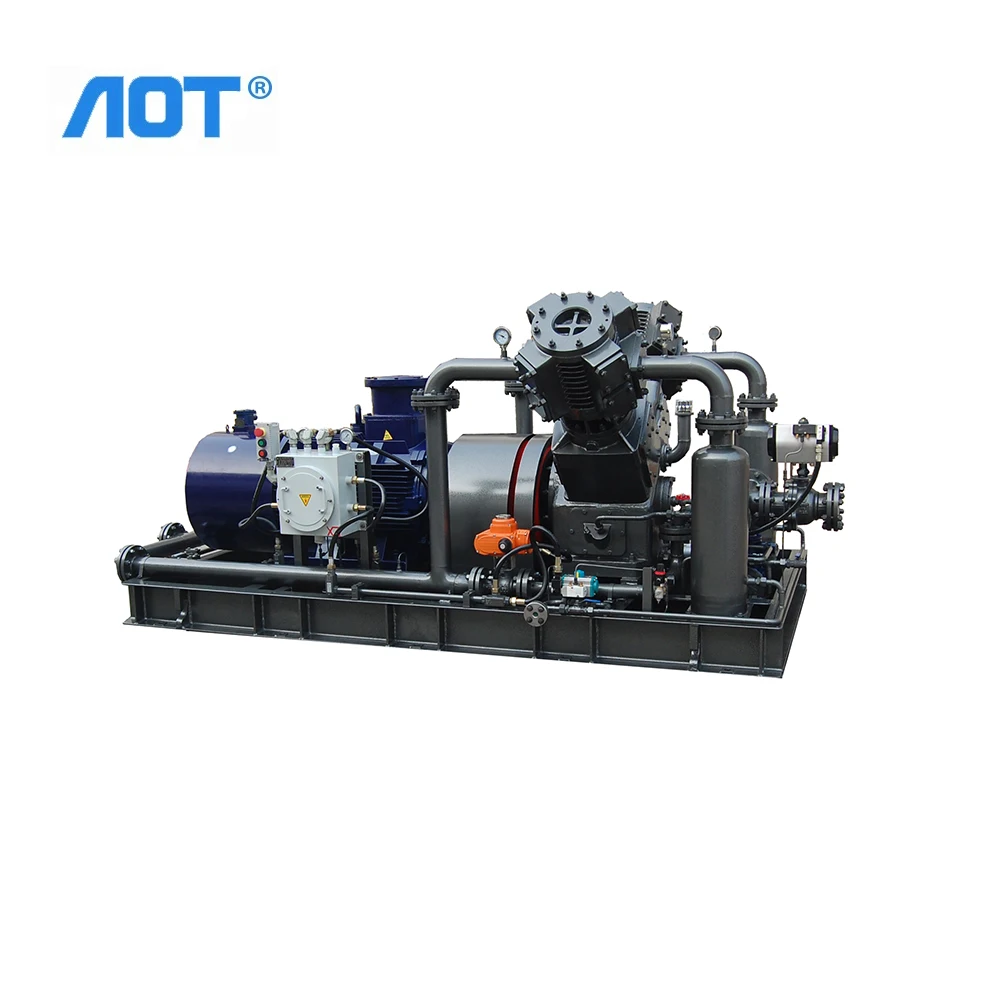 Explosion-proof motor coupling piston biogas compressor Methane CH4 gas compressor  for hot sale