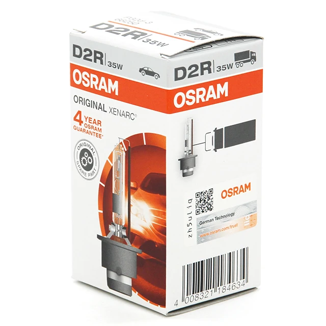 OSRAM Xenon bulb Germany Original Line D2R 66250 12V 24V 35W P32d-3 4300K 3200Lm E1 approval