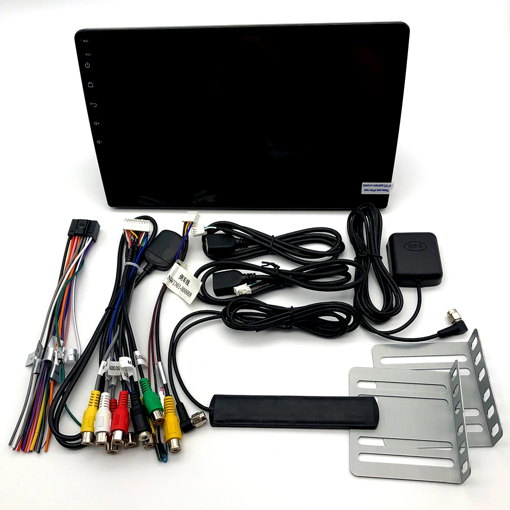 Real Android10 TS18 4GB + 64GB поддержка 4G dsp carplay навигация и GPS автомобильный DVD-плеер автомобильное радио