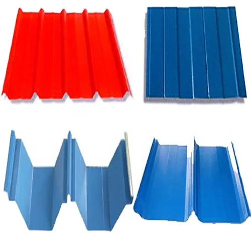 South Africa zinc corrugated metal roofs coated color wall steel sheet PPGI roofing sheet Corrugated Resin Roof Tile