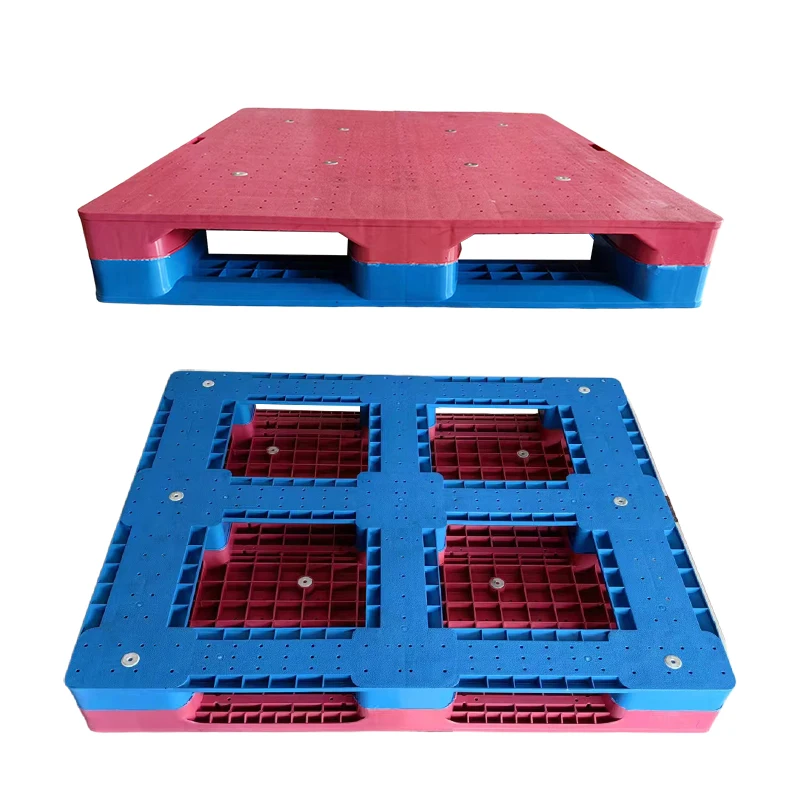 Multicolor Warehouse Heavy Duty Storage HDPE Euro 1200x1000mm plastic ASRS Rack pallet Manufacturer