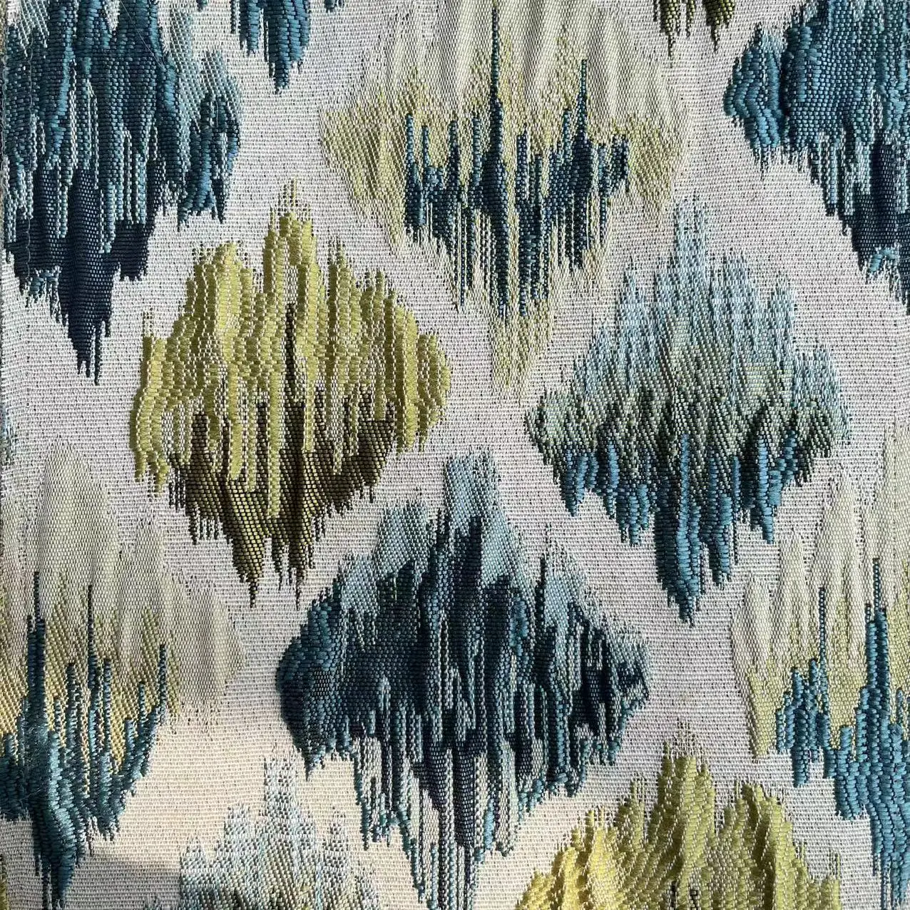 high quality ready made jacquard blackout curtain for living room home decor