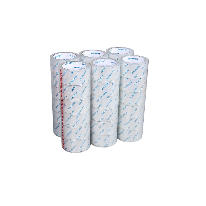Custom  Transparent Adhesive Tapes for Box Packaging Sealing Waterproof Opp Bopp Tape Production Line
