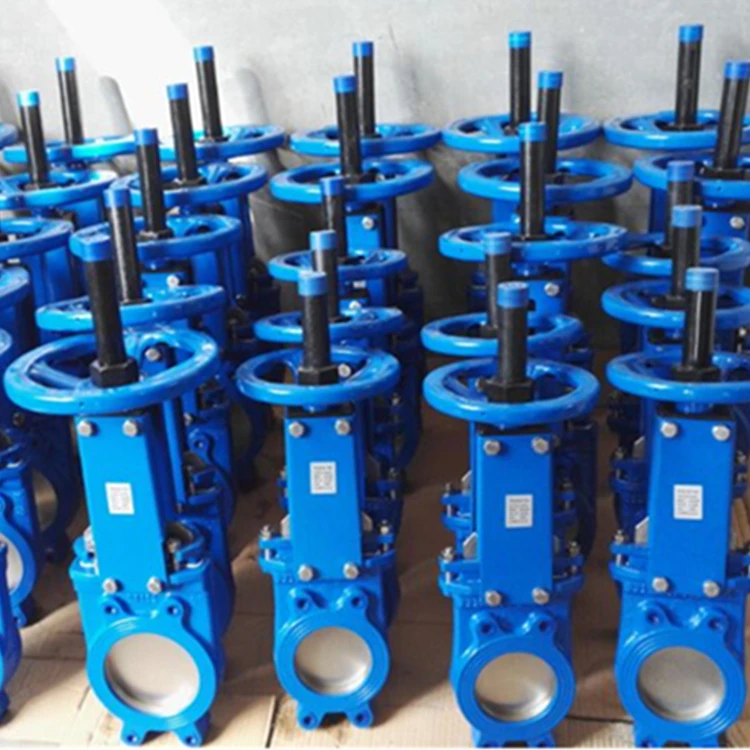 Factory Direct Sales Stainless Steel 304 Manual Knife Gate Valve for General Application Acid Water Gas Oil