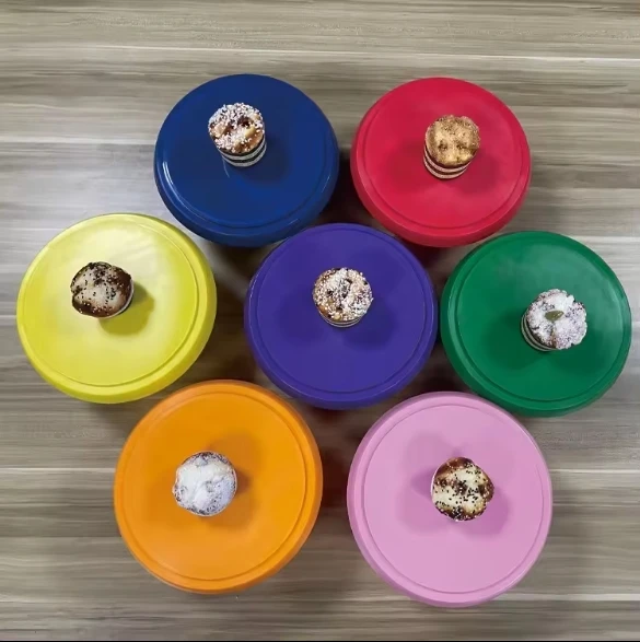 Ckot Decorating Turntable Turntable Cake Turntable 10inch Non-slip Cake Stand Rotating Table