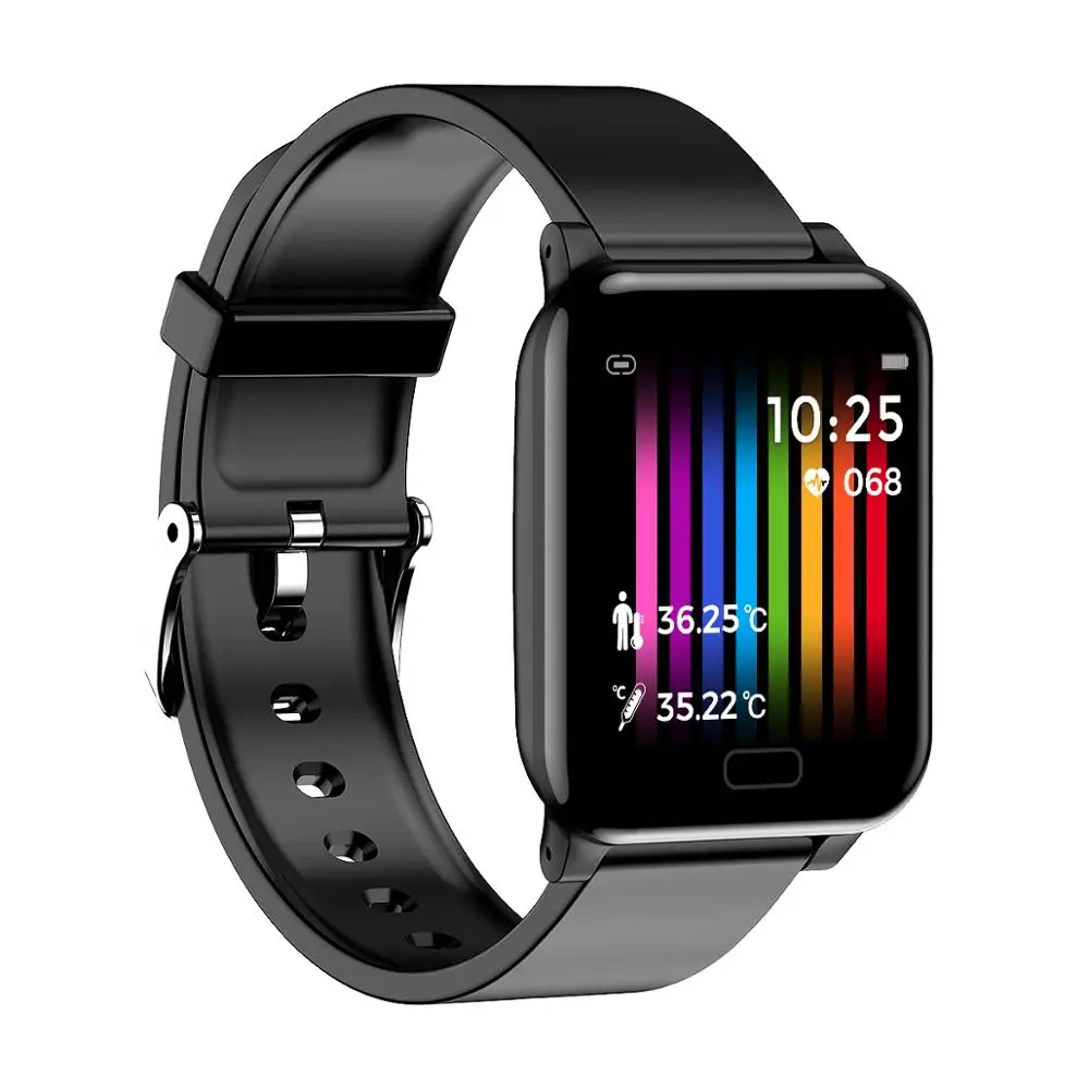SKMEI L8 Android Sports Heart Rate Body Temperature Smart Wrist Watch