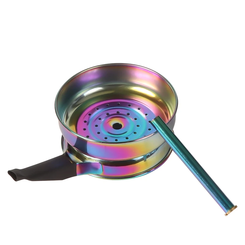 Erliao New Smoke Shop Accessories Shisha Pot Hookah Accessories Metal Hookah Charcoal Holder