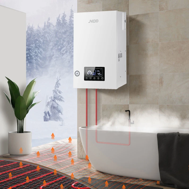 High Temperature Electric Heating System for Radiant Floor and Instant Hot Water JNOD Electrical Boilers