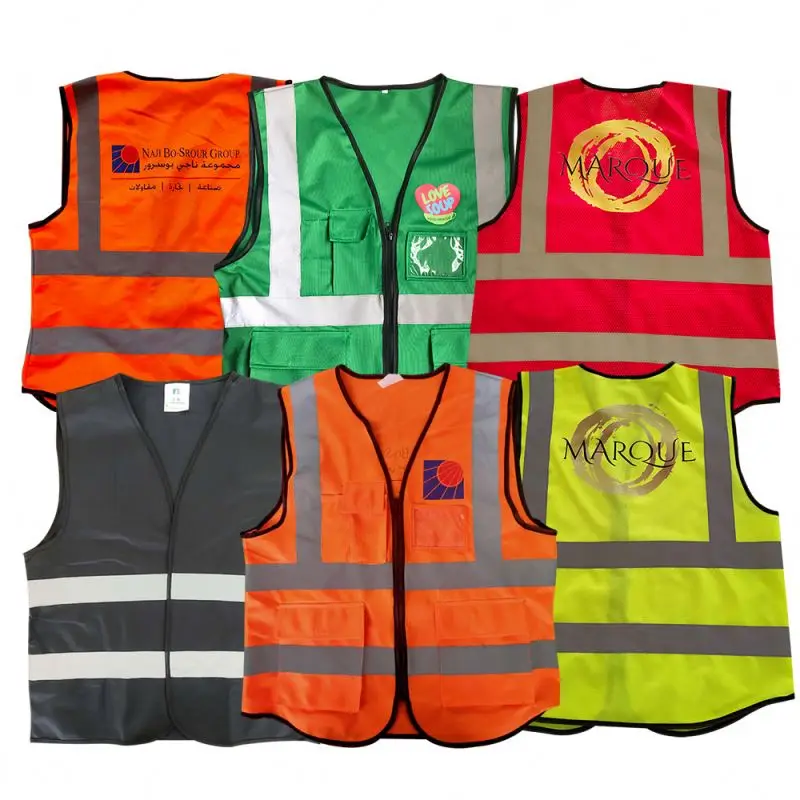 Hot Selling Customized Workwear Security Engineer Safety Vest