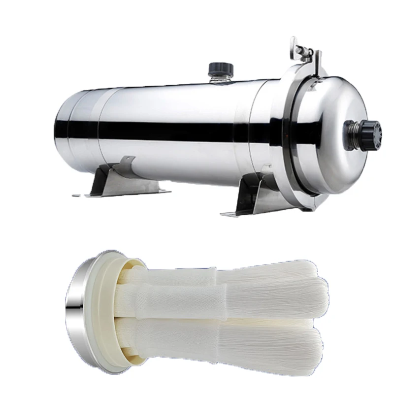 Stainless Steel Pvdf Uf Membrane Housing Hollow Fiber Membrane Water Filter Purifier Oem