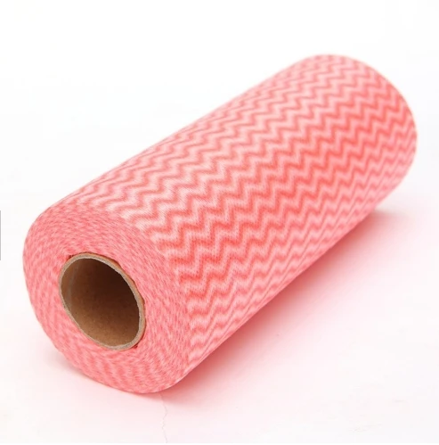 Wholesale Household Kitchen Nonwoven Cleaning Cloth Dry Nonwoven Roll