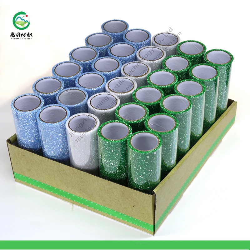 6 inch Nylon Fabric Snow Dot Mesh Fabric Gift Box Packaging Party Foamed Tulle Roll