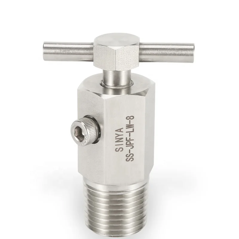 Stainless Steel 304/304L 316/316L Alloy Monel 400 Duplex  6000 PSI 1/4 3/8 1/2 NPT Instrument Purge  Bleed Vent Valve