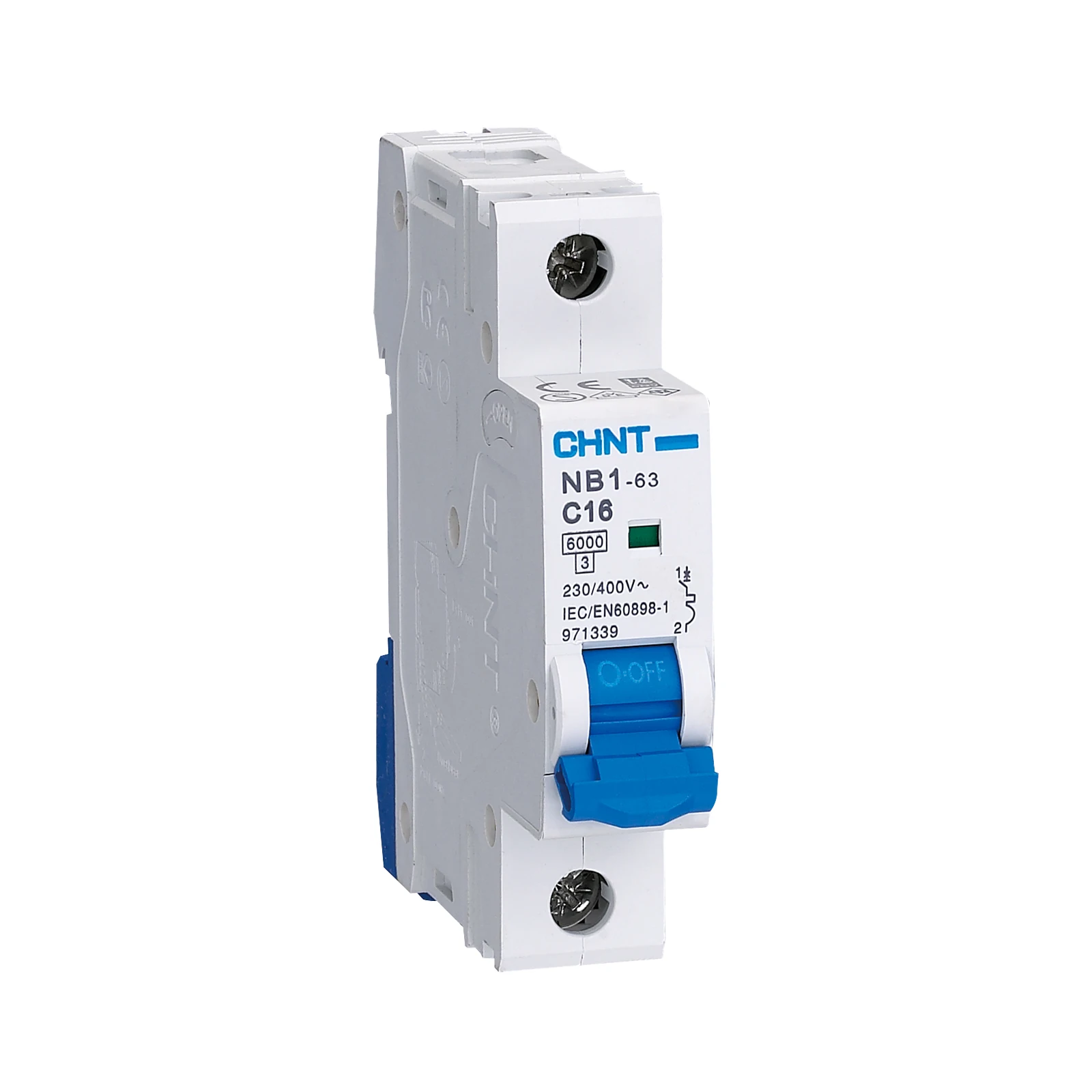 Chint NB1-63 1 Pole 6kA Mini Circuit Breaker NB1-1-1C NB1-1-2C NB1-1-3C NB1-1-4C NB1-1-6C NB1-1-10C NB1-1-16C NB1-1-20C MCB