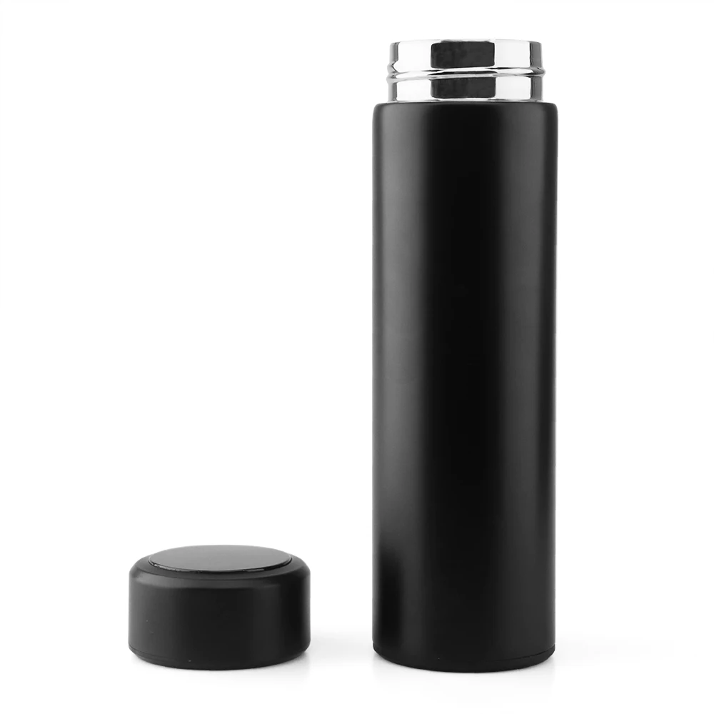 500ML Hot Selling Smart Vacuum Water Bottle 16oz Custom Logo LED Temperature Smart Water Bottle