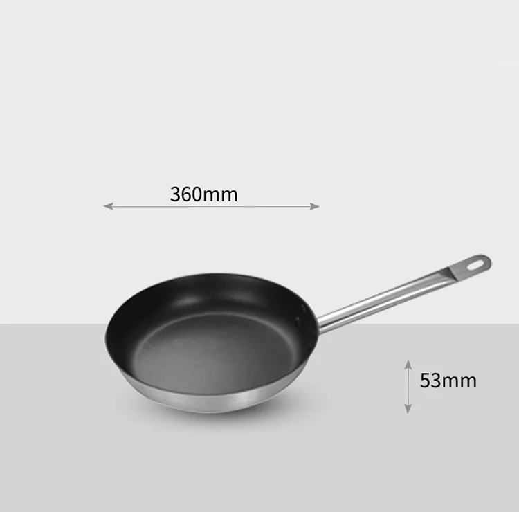 Top Selling Non-Stick Copper Frying Pan Modern Fry Pan Set