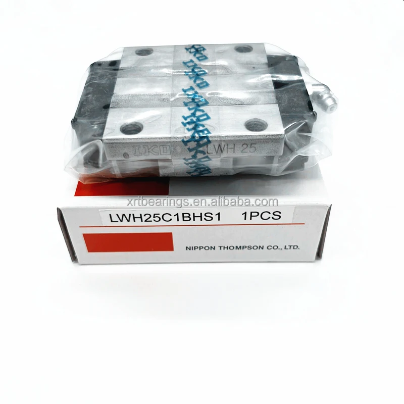 Original IKO Ball Block LWH15 LWH20 LWH25 LWH30 LWH35 LWH45 LWH55 Slider Bearing Carriage Linear Guide Rail 3D Print CNC Machine