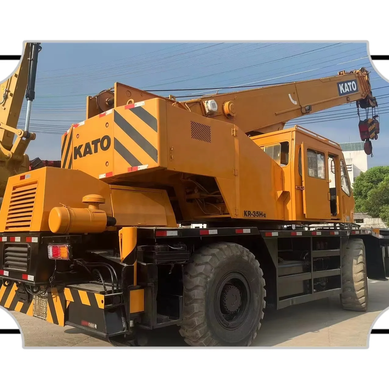 JAPAN original paint Used truck crane TADANO 35TON sold a lower price of construction machinery global hot sales for sale
