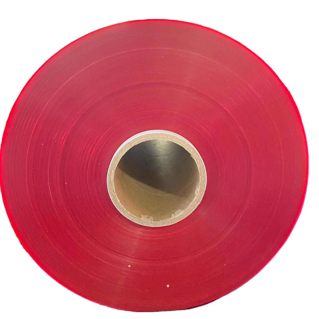 High quality red color transparent protection pvc film