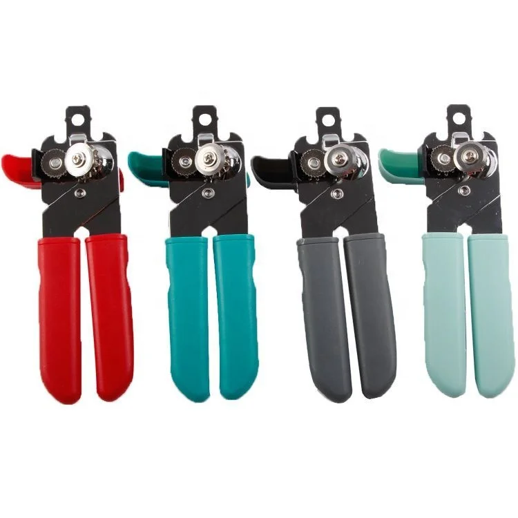 Union Source Multifunctional Stainless Steel Can Brass Bottle Manual Opener With Soft Handle