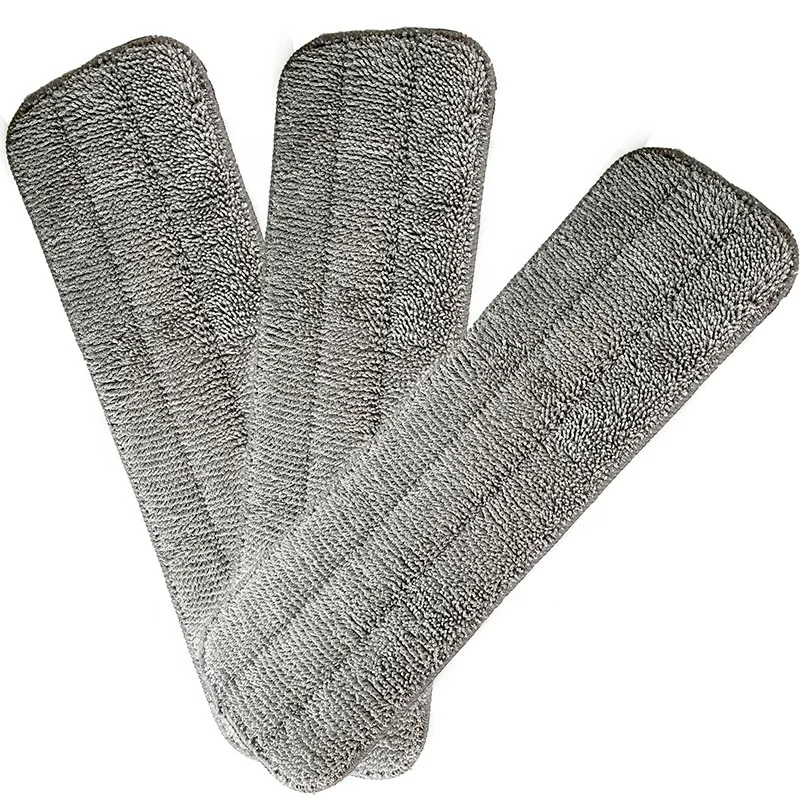 House Hold Items Mini Portable Duster Mop Pad Flat Spray Microfiber Mop Pad Washable Mop Refill Floor Clean
