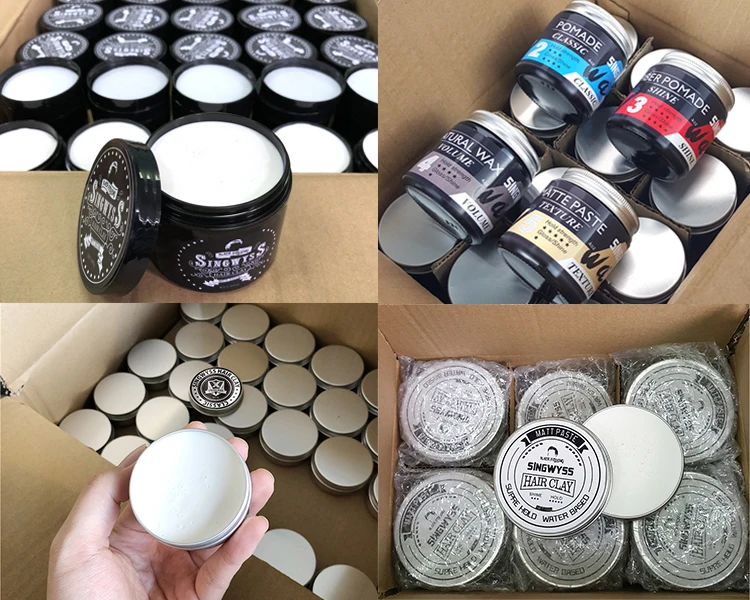OEM Factory Best Price Hair Pomade Exporting Malaysia Branded Water Based Pomade