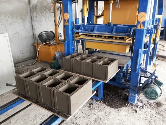 Small Business Qt4-15 Ideas Earn Money At Home Block Brick Making Machine Building Material Machinery