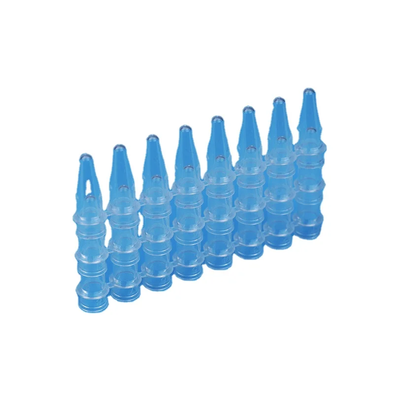 factory supply hot sale  Lab pcr tube 0.2ml 8 strips pcr test  tube  PP material transparent 8 strips pcr  tube