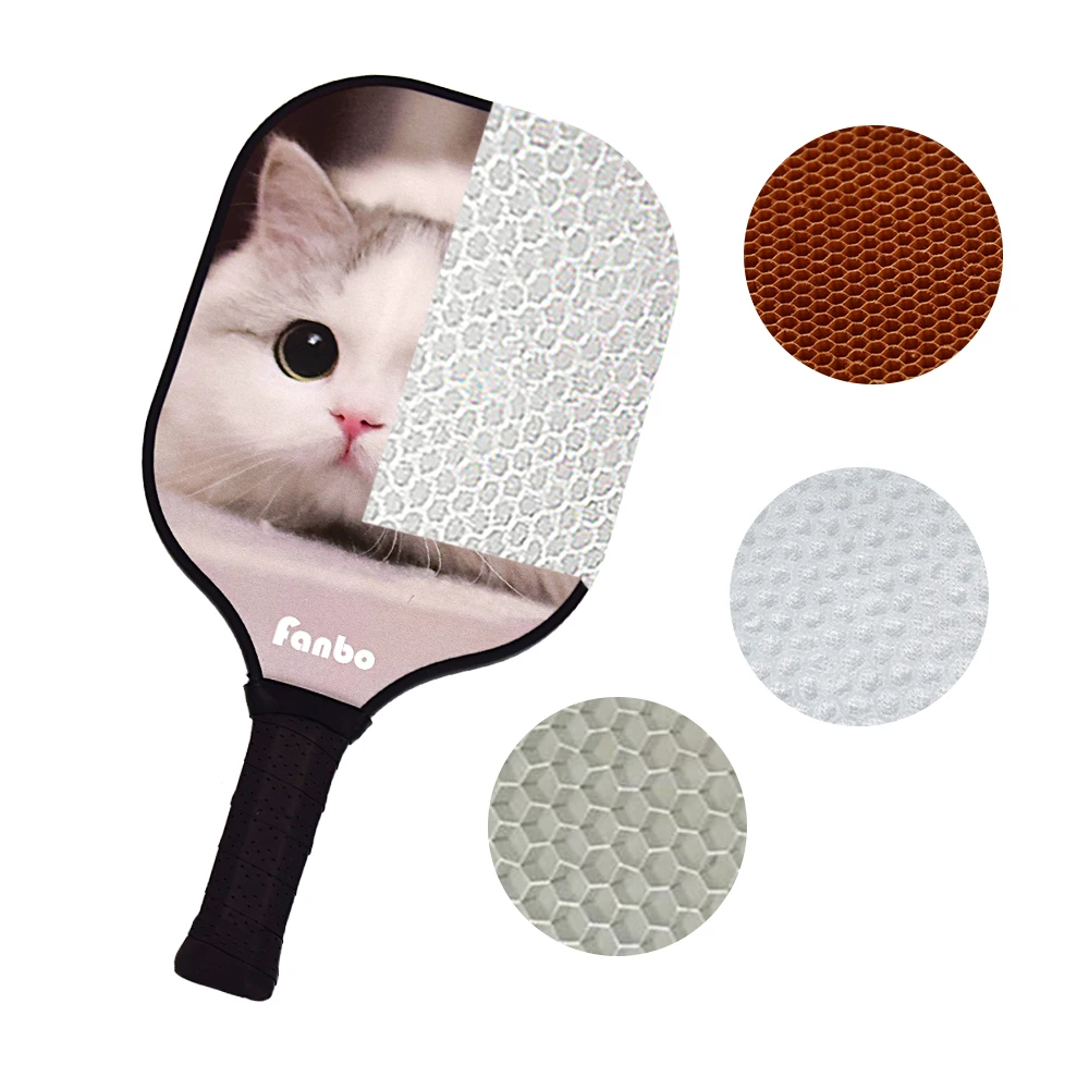 
mingxuan custom logo USAPA professional pickleball paddle with pickleball balls 