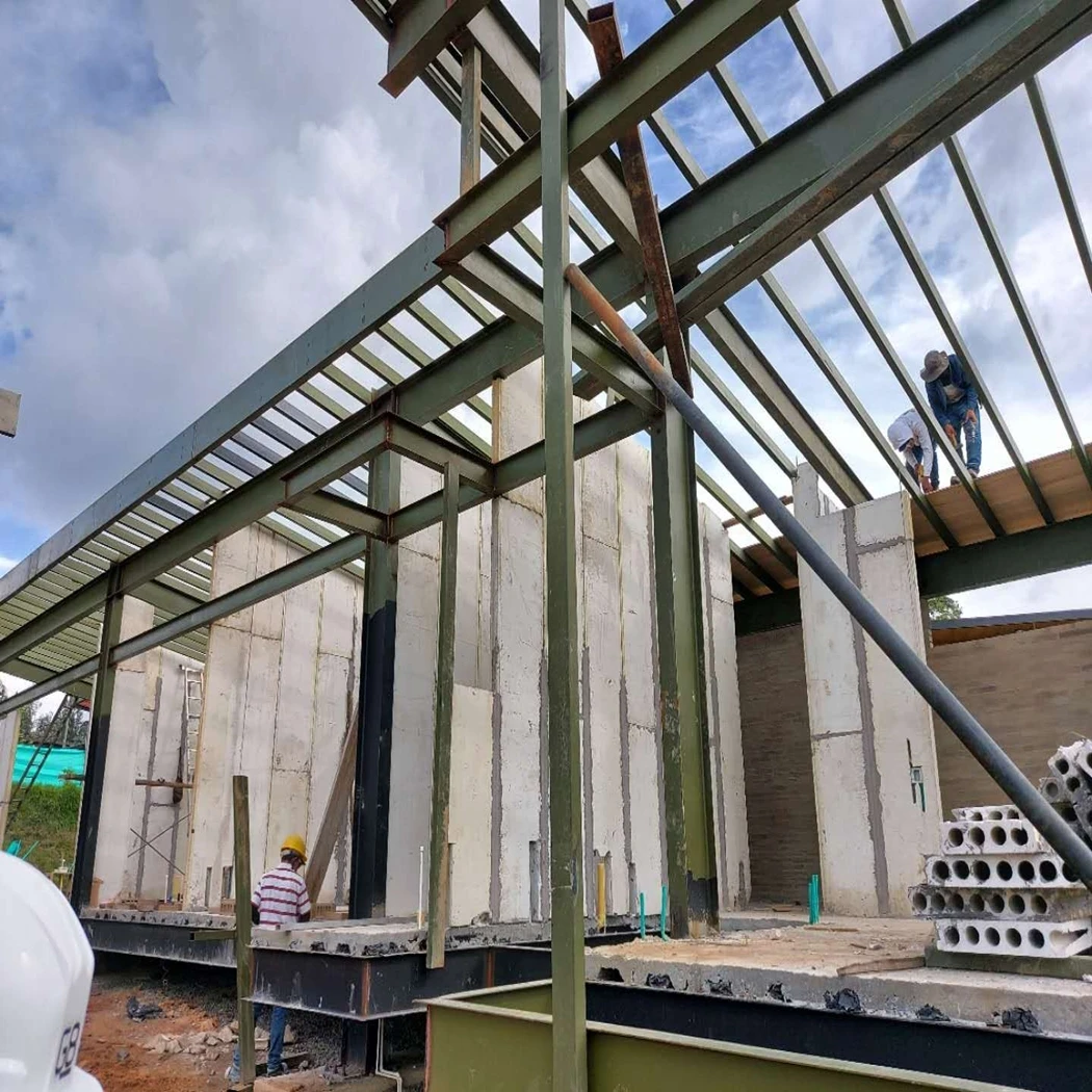 Precast Concrete Interior Wall Panels Hollow Core MgO 90mm Wall Panel for Prefab House Villas