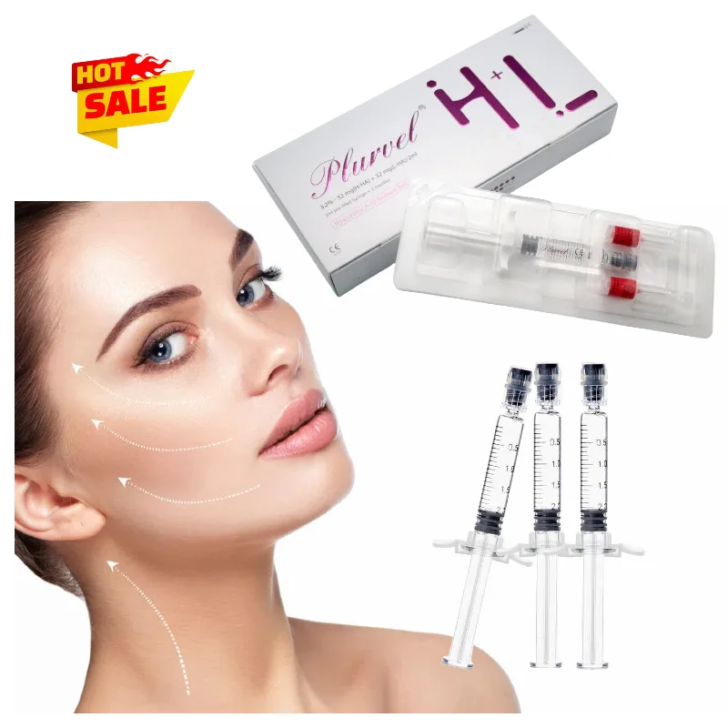 Wholesale Korean 2ml Meso Injectable L+H Hyaluronic Acid 64mg Skin Booster Whitening Anti-aging Application Dark Circles