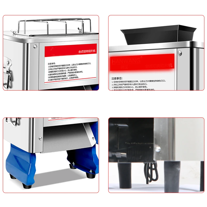 Efficient BBQ Meat Shredder Multifunctional Meat Cutting Machine Vegetable Dicer Slicer Shredder