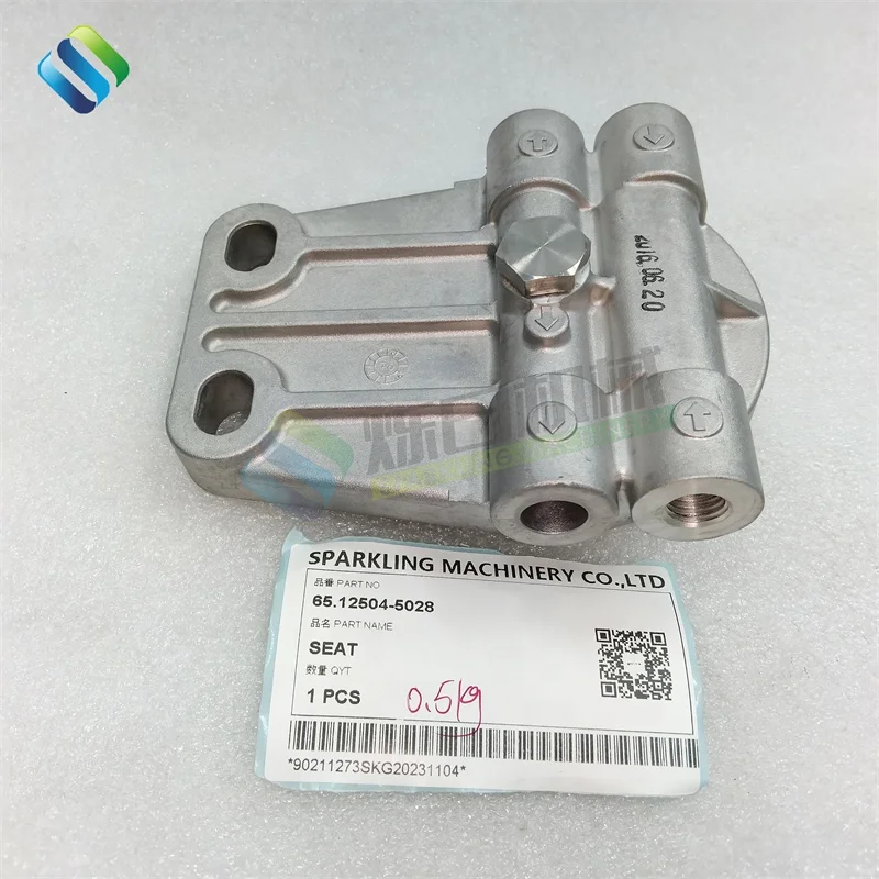 Запчасти для DX140LC-3 экскаватора SKGM 65 12504-5028 DL200 головка топливного фильтра