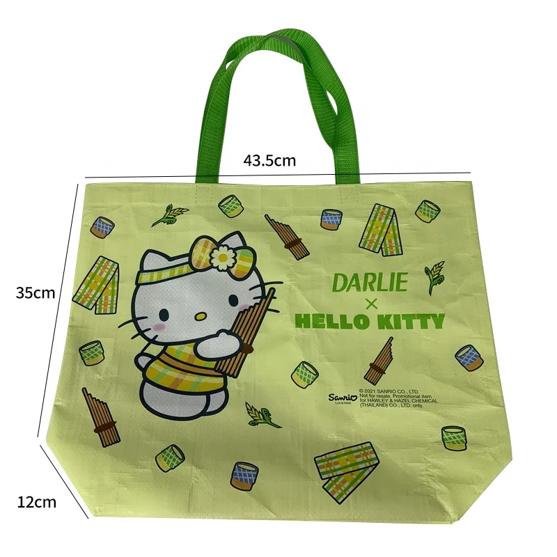 Promotional Portable PP Non-Woven Laminated Fabric Shopping Tote Recyclable Reusable Grocery Bags with Logo Pattern Gift Bags
