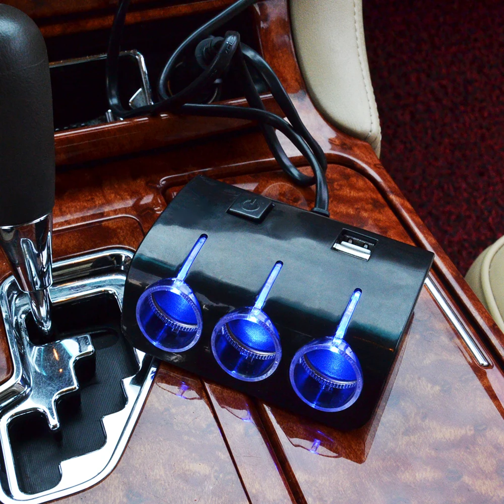 Factory outlet Car Cigarette Lighter Adapter PD QC3.0 Dual USB charger for Digital product