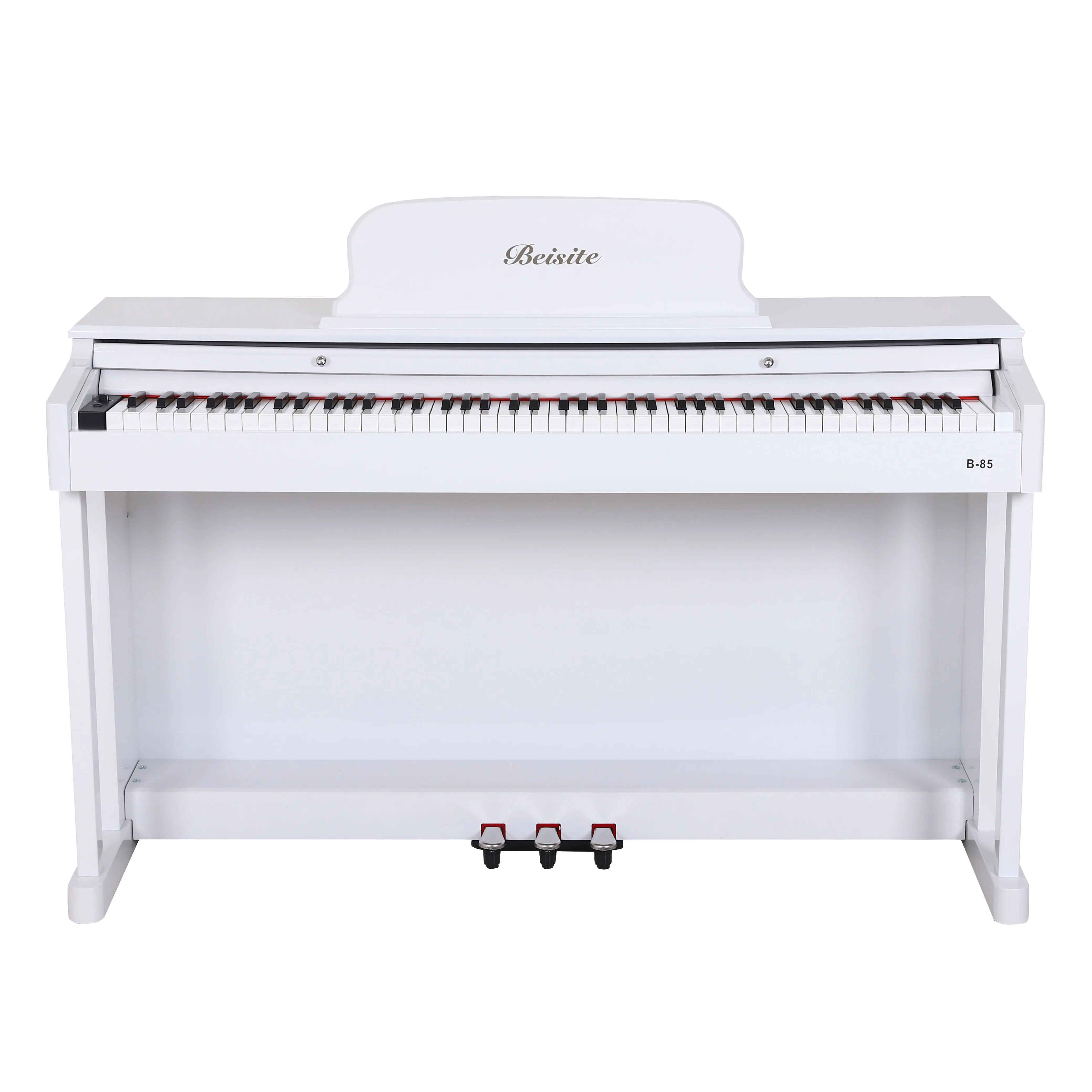 
Multi-Function 88 keyboard electronic 85 digital white acoust upright piano 