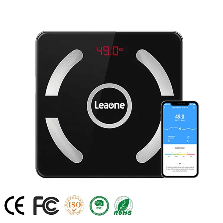 Moderate price blutooth body fat scale eufy smart portable digital scale