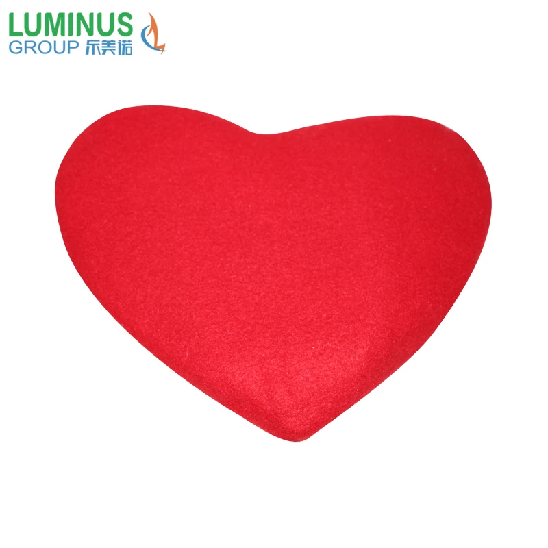 Factory wholesale heart shape microwave heating pads portable hand warmer