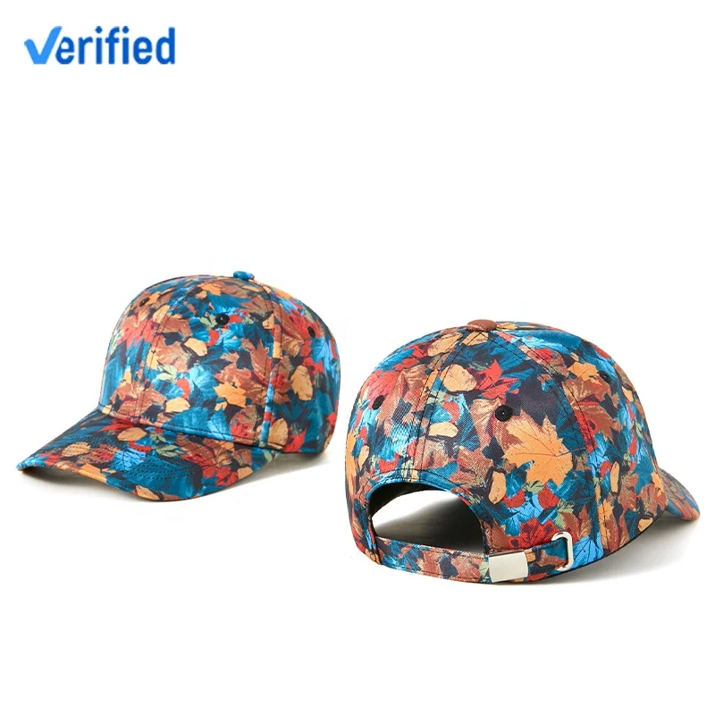 Hot sale Wholesale Customized sublimation  All Over Custom baseball Hats colorful option dad caps for men