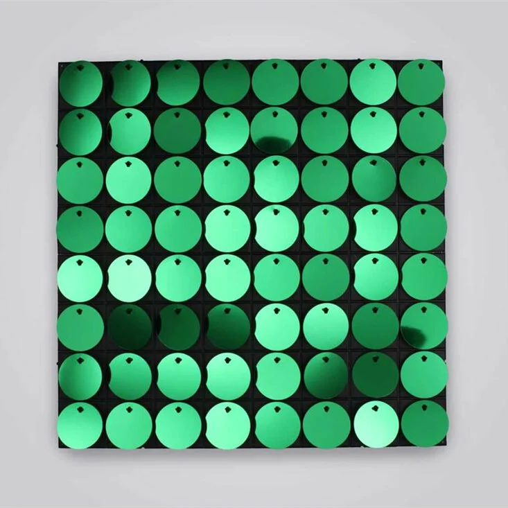 Nicro  Sequin Shimmer Wall Pane Mirror effect  Backdrop Decoration Shiny pvc design curtain 3d wall panel wedding backdrop panel