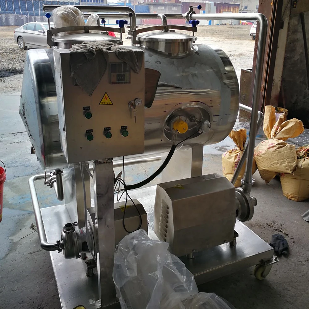 Clean in place system cip cleaning tank for dairy industry process