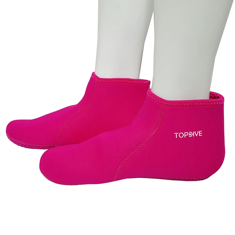 Cheap Neoprene Socks 3mm Beach Volleyball Sand Soccer Socks Water Booties for Women Men Kids Low Cut