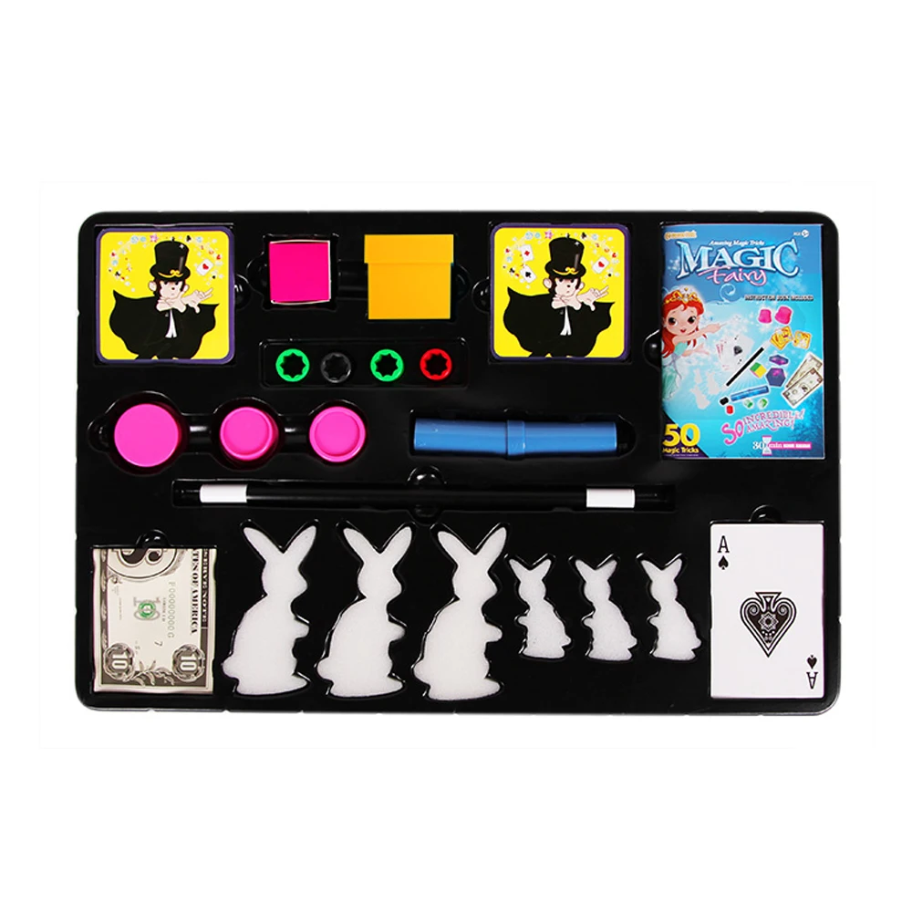 ZJKS close up classcail kids easy cards professional magic tricks