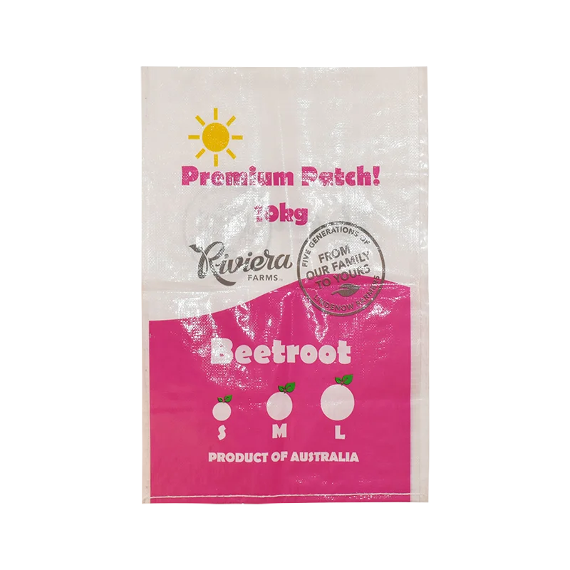 colorful soybean sack grain packaging pp woven sack bopp coated cat dog food packing bag rice bag agriculture fertilizer