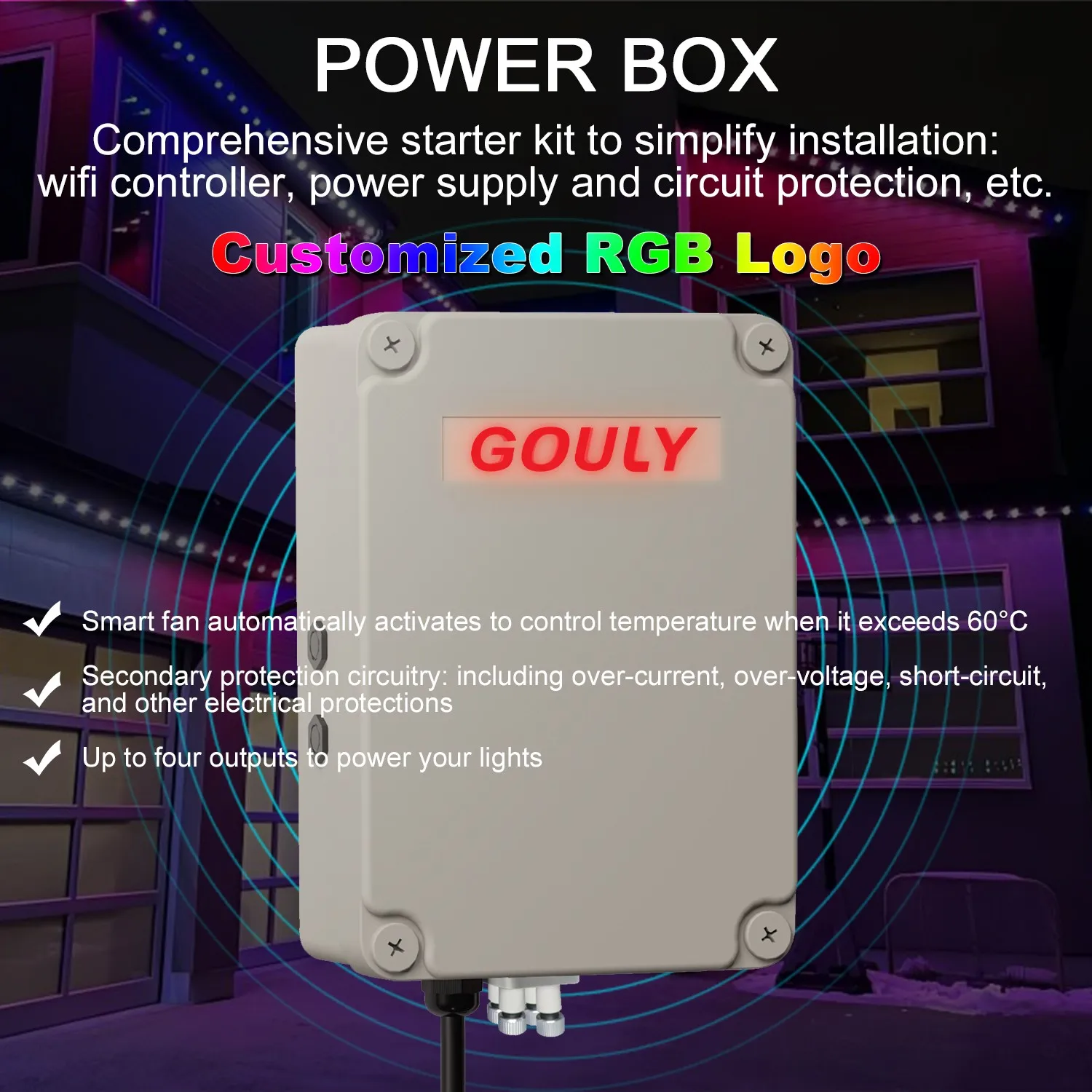 Постоянные Праздничные огни rgbw 12 В 24 светодиодные пиксельные точечные музыкальные синхронизаторы ip68 уличные перманентные Рождественские с треком