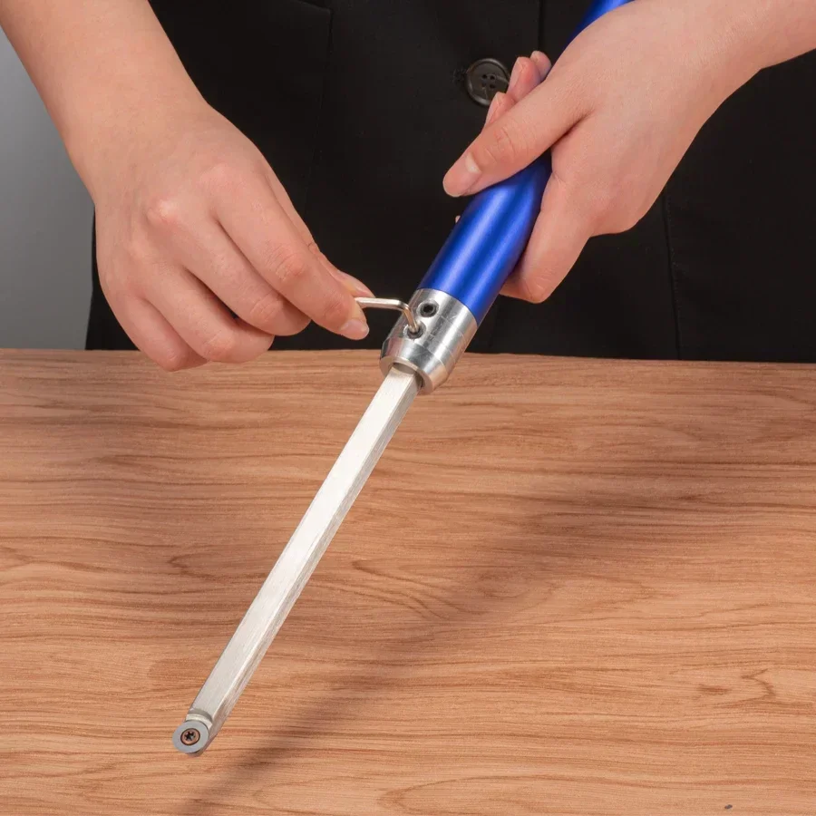 6 in 1 Carbide Woodturning Tool Set with Cutting Inserts Box Lathe Woodworking Accessories