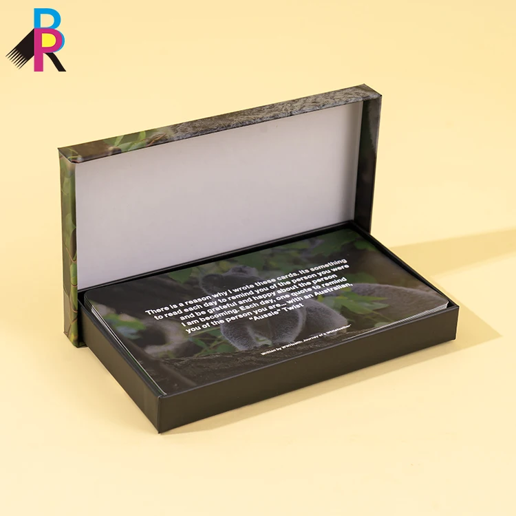 Custom Printing Affirmation Card Playing Card Game